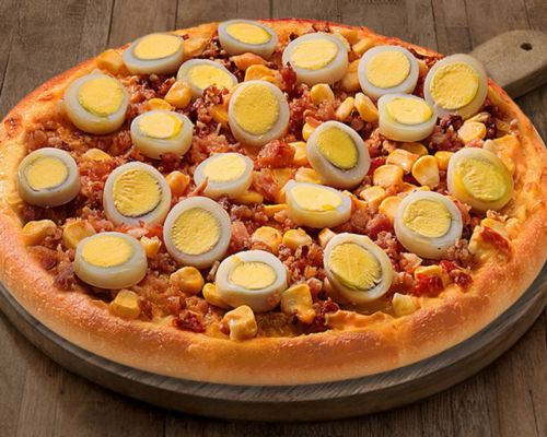 cách làm pizza trứng