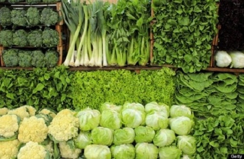 nhóm các loại rau cải màu xanh đậm tốt cho sức khỏe